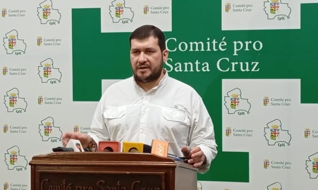 COMITÉ CÍVICO CUESTIONA AL GOBIERNO POR HECHOS VIOLENTOS EN SANTA CRUZ