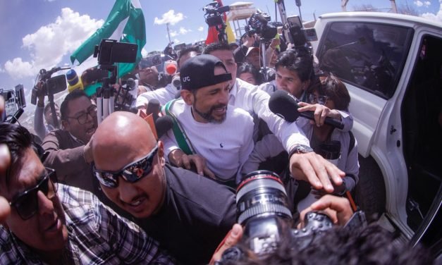 LUIS FERNANDO CAMACHO SALIO DEL PENAL DE CHONCHOCORO