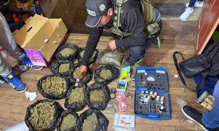 APREHENDEN A CIUDADANO CON MARIHUANA Y CLORHIDRATO DE COCAÍNA