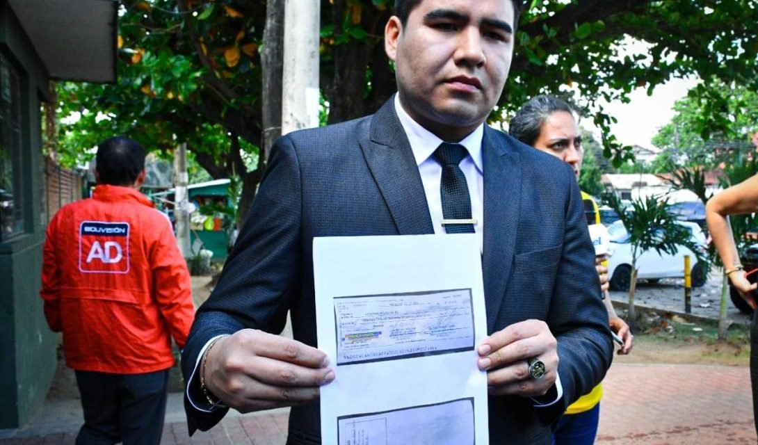JUEZ LIBERA A IMPUTADO POR INTENTO DE ESTAFA Y LA ALCALDÍA EXPRESA SU RECHAZO