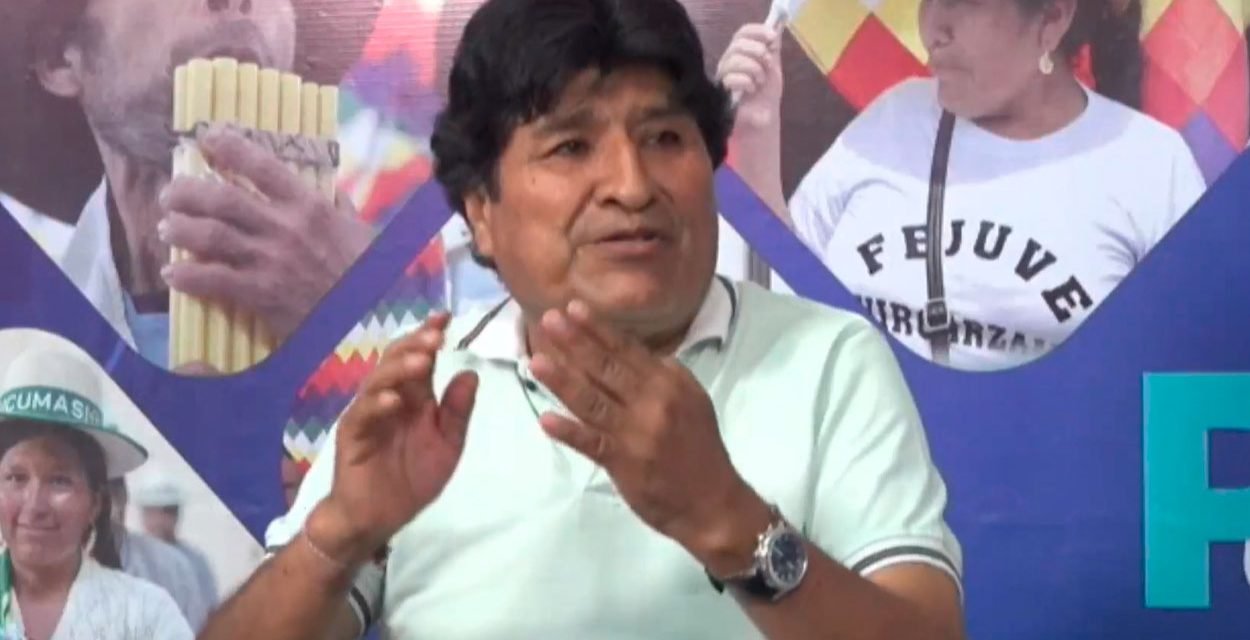 EVO SEÑALA QUE EL PDC CAPTÓ VOTOS DEL MAS TRAS ADOPTAR SU PROGRAMA SOCIAL