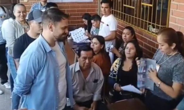 DEL CASTILLO VOTA ENTRE TENSIONES Y RECLAMOS POR LA CRISIS DE COMBUSTIBLES