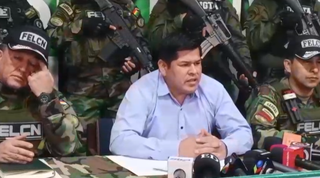 VICEMISTRO MAMANI DESCARTA CÁRTELES EUROPEOS; VINCULA VIOLENCIA A EMISARIOS EXTRANJEROS