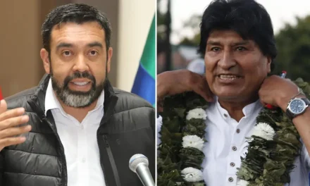 MINISTRO A EVO: “NO PUEDE EXIGIR JUSTICIA MIENTRAS EVADE LA SUYA”