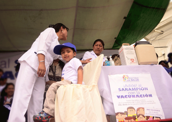 BOLIVIA REGISTRA 213 CASOS DE SARAMPIÓN: SANTA CRUZ CONCENTRA MÁS DEL 80 %