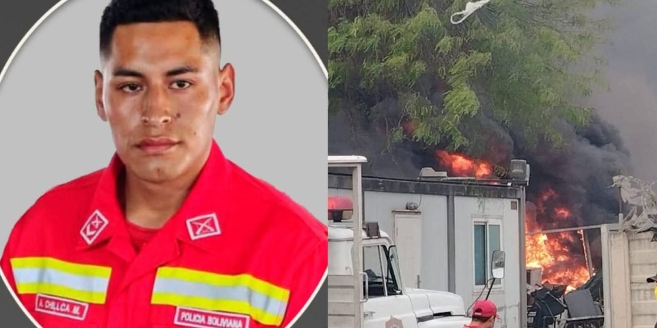 FALLECE UNO DE LOS BOMBEROS QUE SE QUEMÓ POR UNA EXPLOSIÓN EN UN SILO