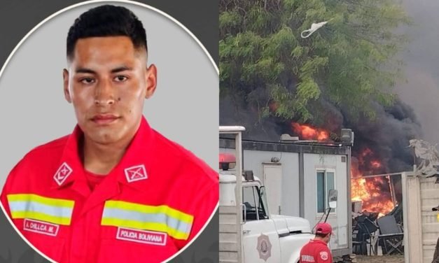 FALLECE UNO DE LOS BOMBEROS QUE SE QUEMÓ POR UNA EXPLOSIÓN EN UN SILO