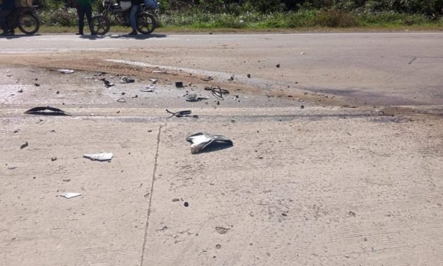 CARRETERA A TRINIDAD: MOTOCICLISTA MUERE EN FATAL ACCIDENTE; CONDUCTOR SE DIO A LA FUGA