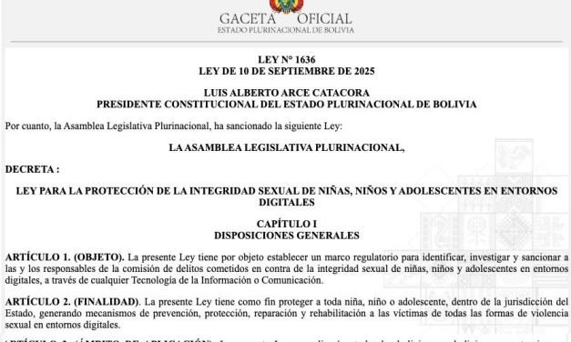 FISCAL GENERAL LOGRA PROMULGACIÓN DE LA LEY N° 1636 PARA PROTEGER A MENORES EN ENTORNOS DIGITALES