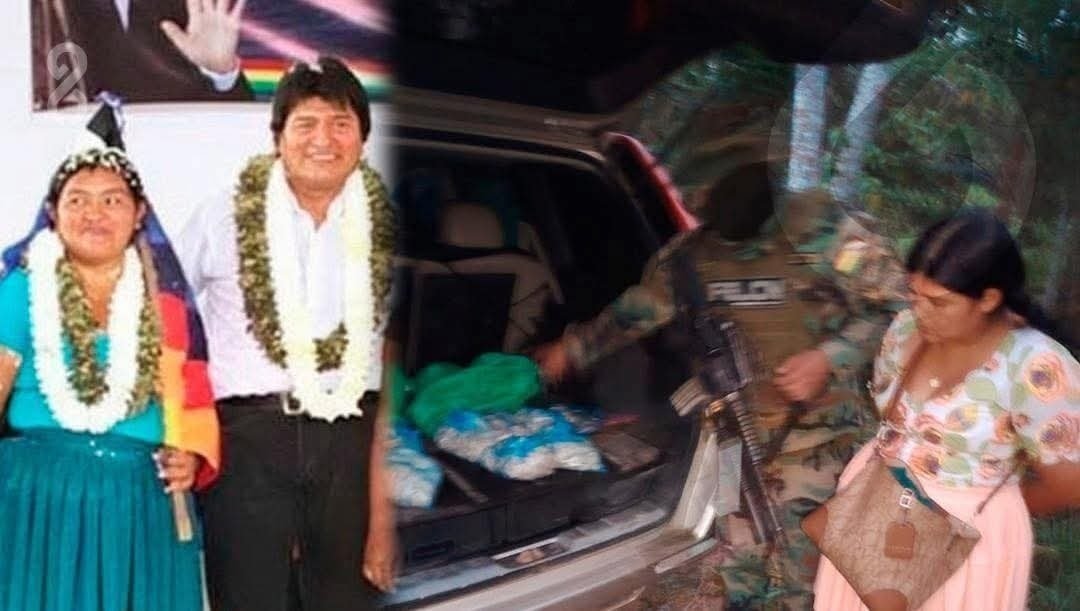 FELCN CAPTURA A ELBA TERÁN EN OPERATIVO ANTIDROGAS