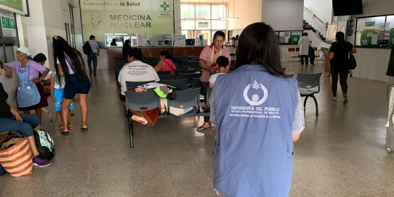 DEFENSORÍA VERIFICA QUE PACIENTES VULNERABLES RECIBAN ATENCIÓN MÉDICA