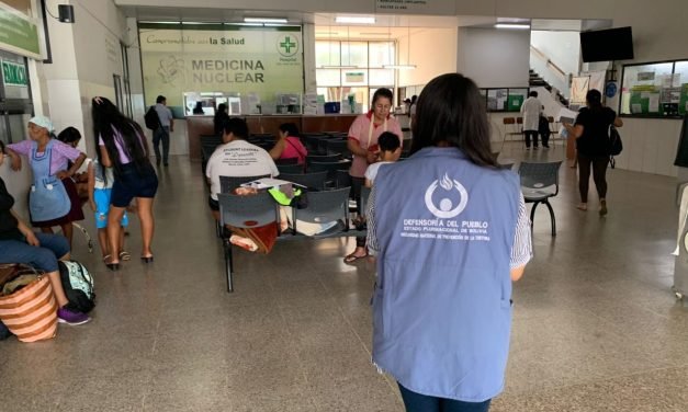 DEFENSORÍA VERIFICA QUE PACIENTES VULNERABLES RECIBAN ATENCIÓN MÉDICA