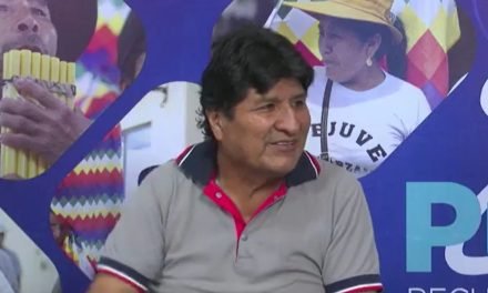 EVO ACUSA AL GOBIERNO DE “MONTAJE POLÍTICO” EN EL CASO CÁCERES