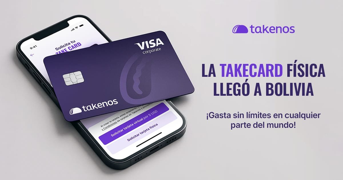 ALTA DEMANDA EN BOLIVIA POR LA TAKECARD, LA TARJETA INTERNACIONAL DE TAKENOS