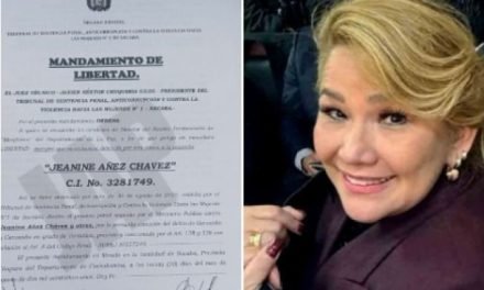 TRIBUNAL ORDENA LA LIBERTAD DE JEANINE ÁÑEZ EN EL CASO SACABA