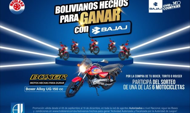 MOTOLAND LANZA LA CAMPAÑA “BOLIVIANOS HECHOS PARA GANAR”