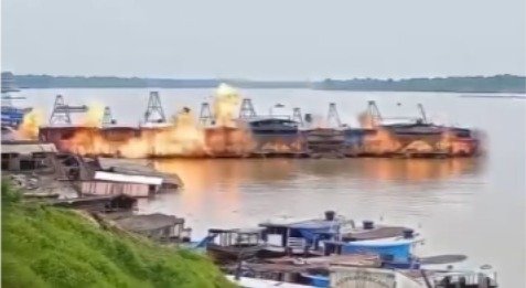 BRASIL ORDENA ACCIÓN URGENTE CONTRA LA MINERÍA ILEGAL EN EL RÍO MADEIRA