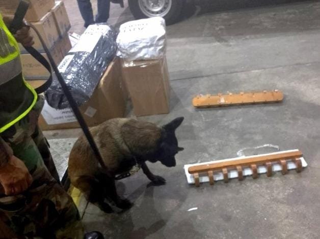 FELCN HALLA COCAÍNA EN DEPÓSITO DE COURIER CON DESTINO A CHINA