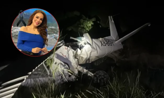 ACCIDENTE AÉREO EN MÉXICO COBRA LA VIDA DE PRESENTADORA DE TV