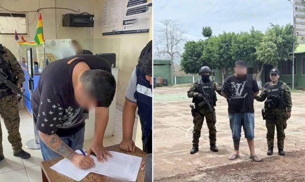 PRESUNTO MIEMBRO DEL PCC DETENIDO EN BOLIVIA ES EXTRADITADO A BRASIL