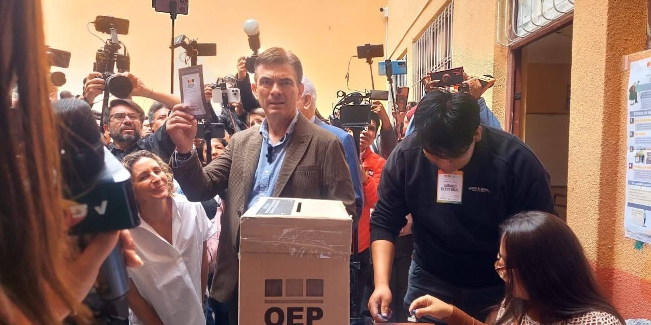 RODRIGO PAZ: “DESPUÉS DE ESTA ELECCIÓN, TODOS DEBEMOS AYUDAR A GOBERNAR”