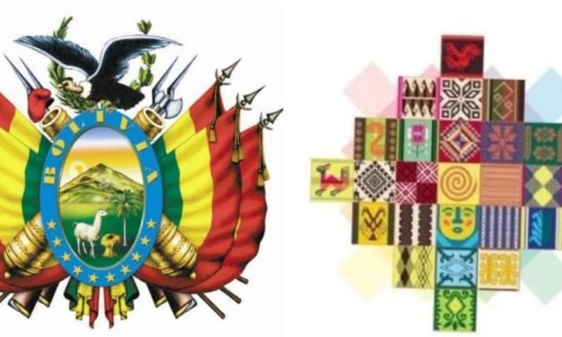 GOBIERNO ELECTO RETIRA LA CHAKANA Y RESTITUYE EL ESCUDO NACIONAL