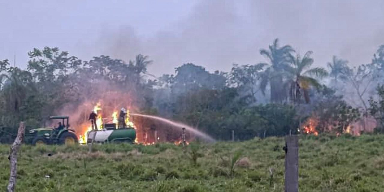 COED REPORTA 10 INCENDIOS ACTIVOS EN SANTA CRUZ