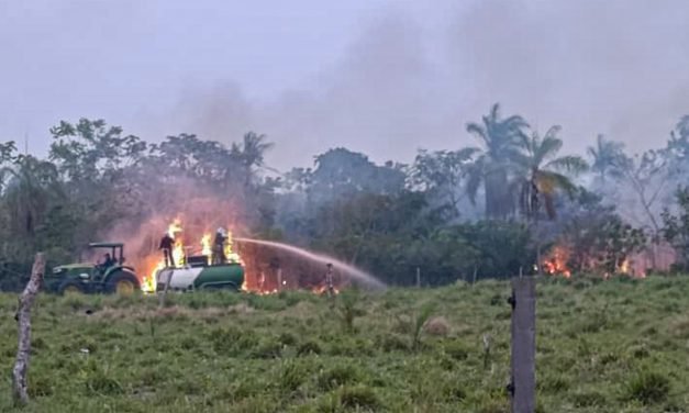 COED REPORTA 10 INCENDIOS ACTIVOS EN SANTA CRUZ