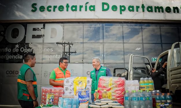 COED ENTREGA AYUDA A BOMBEROS DE SAN ANTONIO DE LOMERÍO