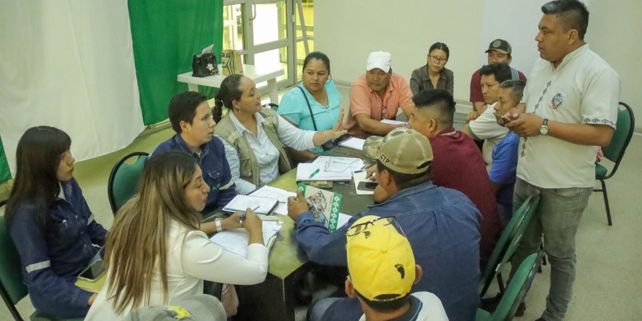 GOBERNACIÓN CRUCEÑA INSTALA MESAS TÉCNICAS CON AUTORIDADES GUARANÍES