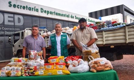 SAN IGNACIO DE VELASCO RECIBE 5 TONELADAS DE AYUDA HUMANITARIA DE LA GOBERNACIÓN