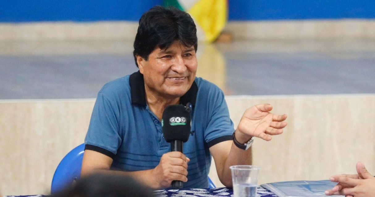 SIGLA DEL MAS LISTA PARA COMPETIR EN ELECCIONES SUBNACIONALES, AFIRMA MORALES