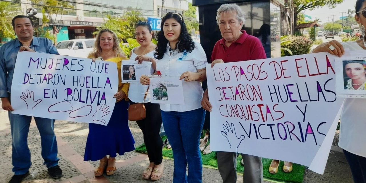 PLATAFORMA “HIJOS DE LA PATRIA” RINDE HOMENAJE A LAS MUJERES BOLIVIANAS