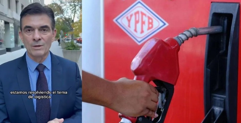 PRESIDENTE ELECTO ANUNCIA DISPONIBILIDAD DE GASOLINA Y DIÉSEL PARA BOLIVIA