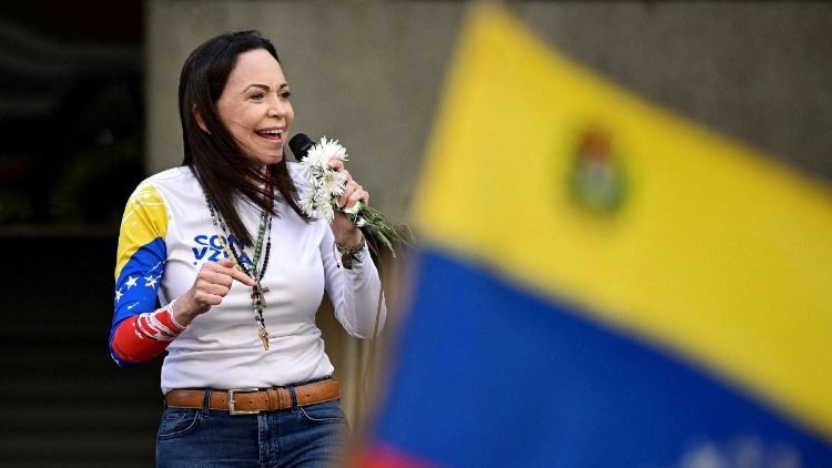 MARÍA CORINA MACHADO RECIBE EL NOBEL DE LA PAZ POR SU LUCHA EN VENEZUELA