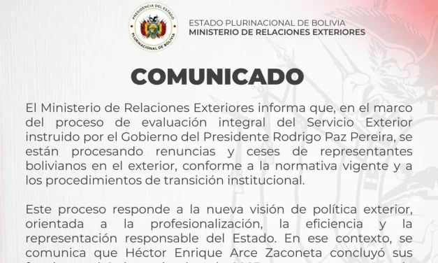 GOBIERNO ACELERA AJUSTES EN LA CANCILLERÍA PARA MODERNIZAR EL SERVICIO EXTERIOR