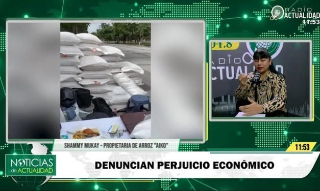 EMPRESARIA DENUNCIA DAÑO ECONÓMICO TRAS DECOMISO DE ARROZ EN EL PLAN 3000