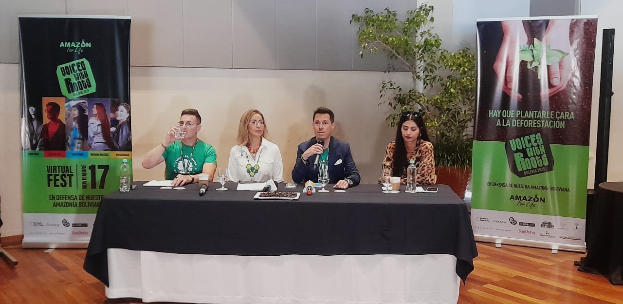 MOVIMIENTO GLOBAL DE ARTE Y MÚSICA BUSCA PROTEGER LA AMAZONÍA BOLIVIANA