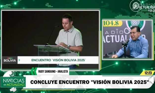 RUDDY SANGUINO: “BOLIVIA DEBE MIRAR SU ECONOMÍA CON PERSPECTIVA DE LARGO PLAZO”
