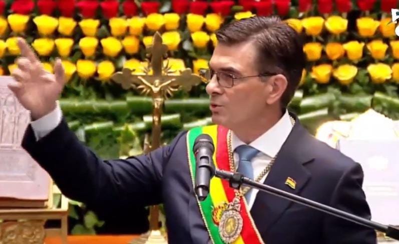 RODRIGO PAZ: “TRANSFORMAR EL ESTADO, NO LA PATRIA”