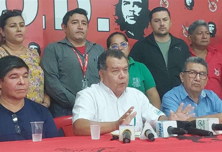 COB RATIFICA LIDERAZGO DE SÓSIMO PANIAGUA