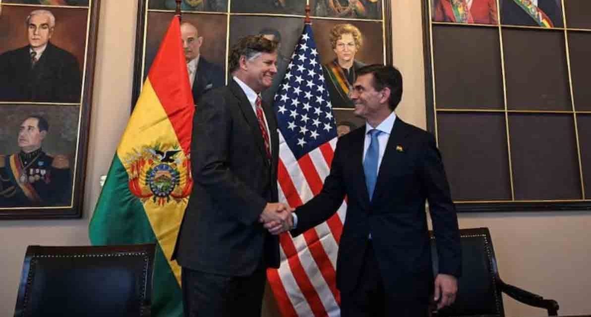 BOLIVIA Y ESTADOS UNIDOS RELANZAN COOPERACIÓN ECONÓMICA Y COMERCIAL