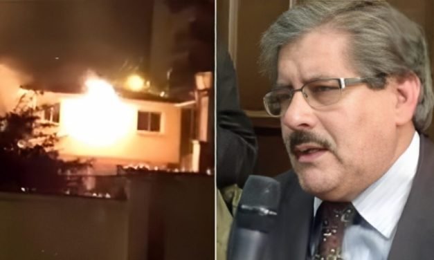 ALBARRACÍN ACUSA AL ESTADO DE PROTEGER A LOS RESPONSABLES DE LA QUEMA DE SU CASA