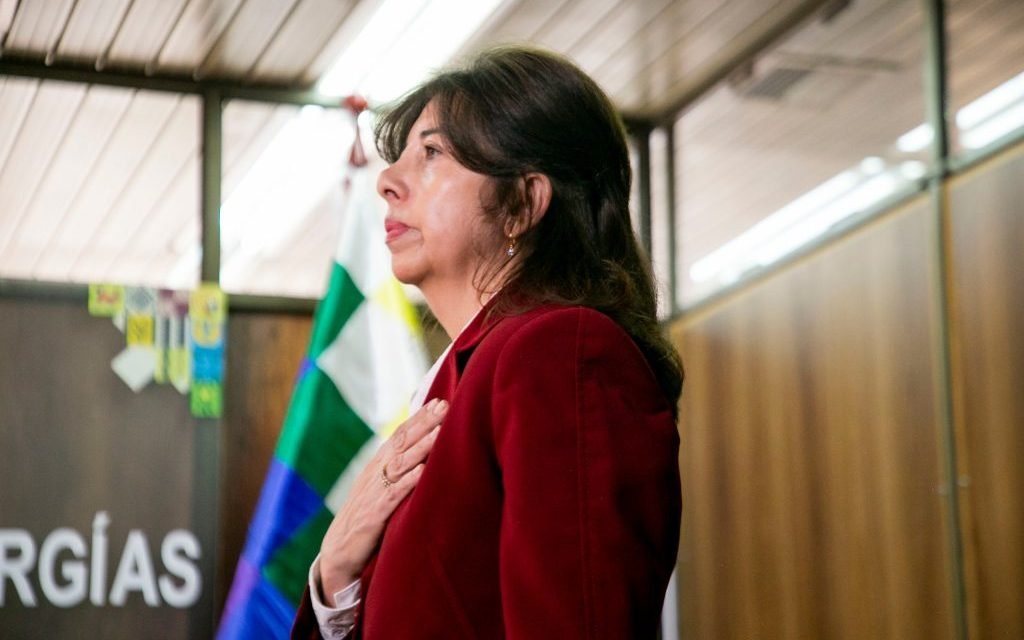 TATIANA GENUIZO PATZI ASUME EL VICEMINISTERIO DE HIDROCARBUROS