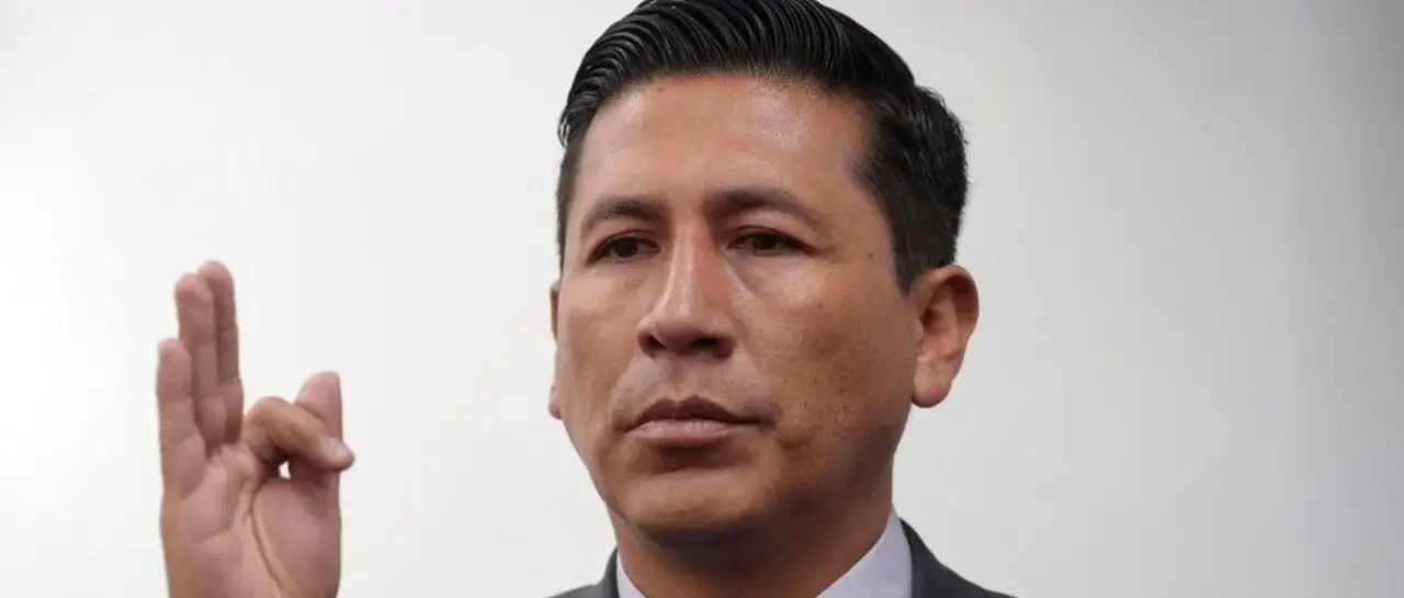 JORGE FRANZ GARCÍA PINTO ES DESIGNADO MINISTRO DE JUSTICIA EN REEMPLAZO DE FREDDY VIDOVIC