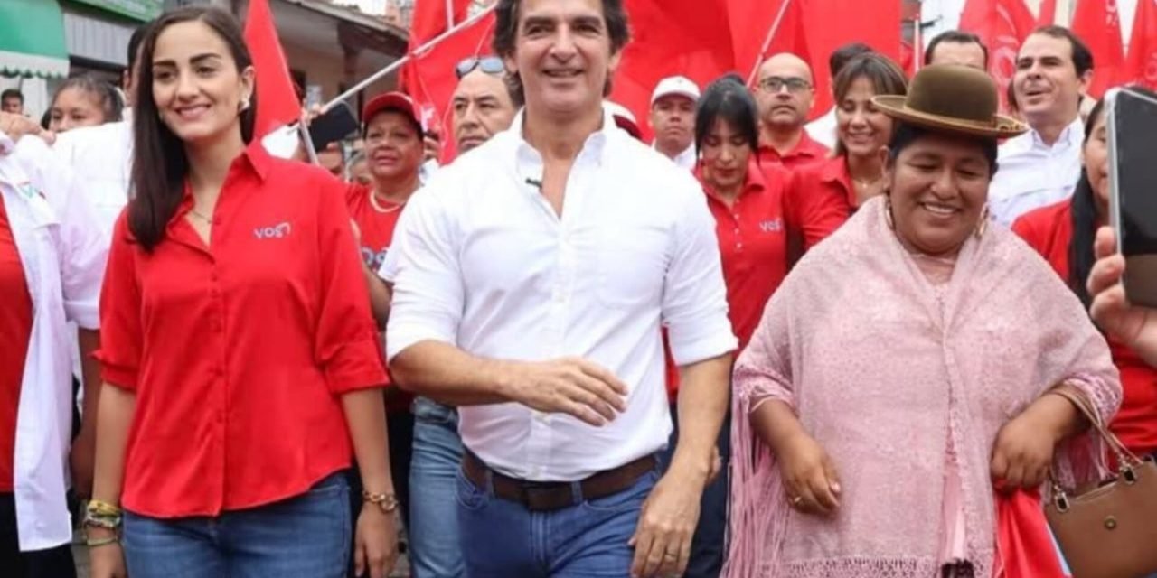 LUISA NAYAR SE UNE A LA CAMPAÑA DE MAMEN SAAVEDRA Y PROMUEVE “NUEVO TIEMPO” PARA SANTA CRUZ
