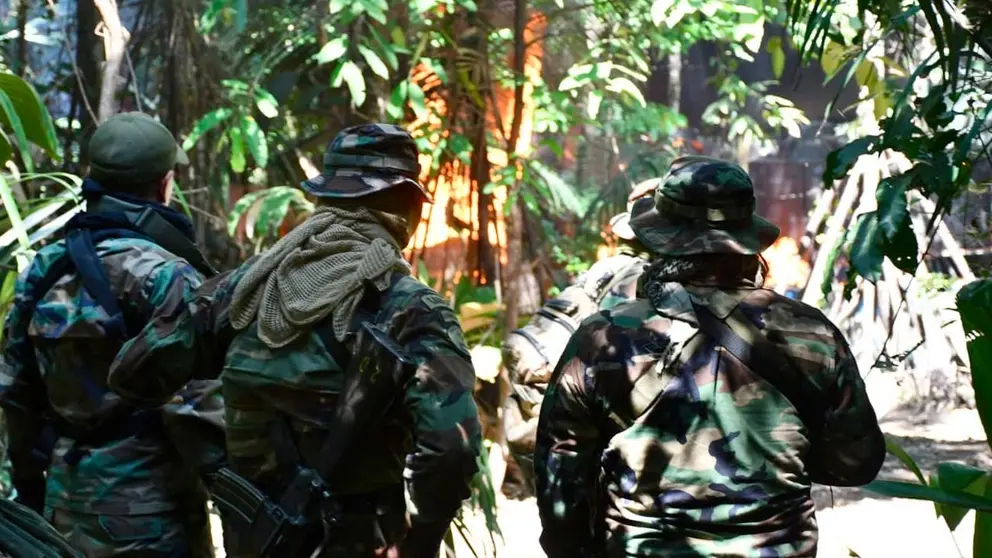 UMOPAR DESMANTELA LABORATORIO DE DROGAS EN EL TIPNIS Y APREHENDE A UNA PERSONA