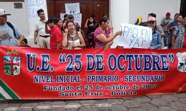 PADRES Y VECINOS EXIGEN CONCLUIR MÓDULOS EDUCATIVOS PARALIZADOS