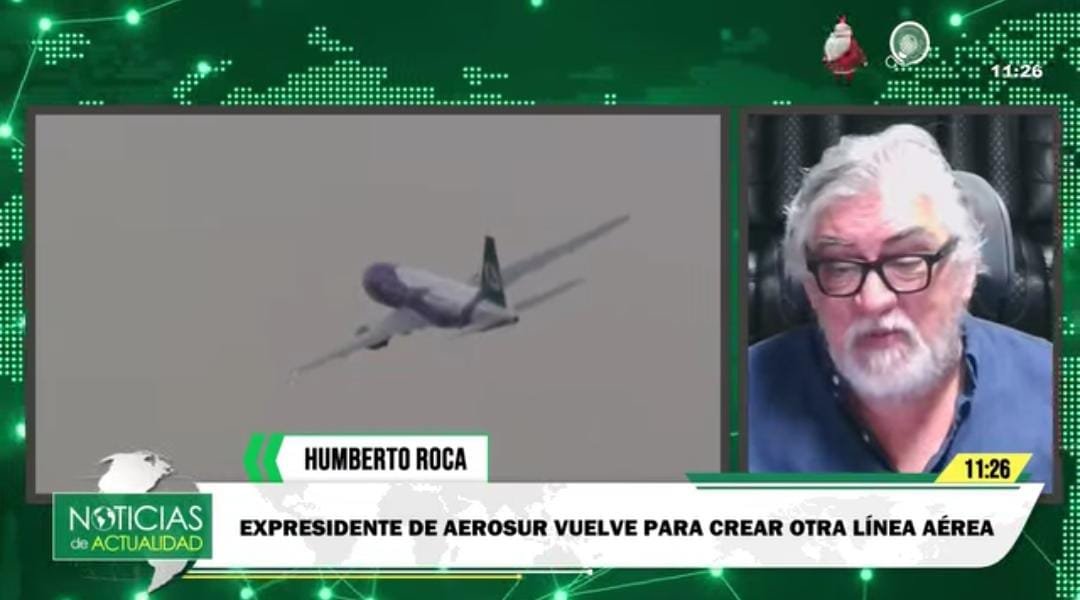 HUMBERTO ROCA ANUNCIA RETORNO A BOLIVIA, NUEVOS PROYECTOS AERONÁUTICOS Y ACCIONES LEGALES
