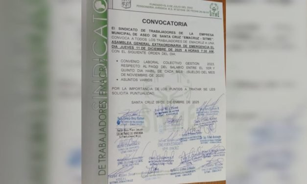 TRABAJADORES DE EMACRUZ SE DECLARAN EN EMERGENCIA POR INCUMPLIMIENTO SALARIAL